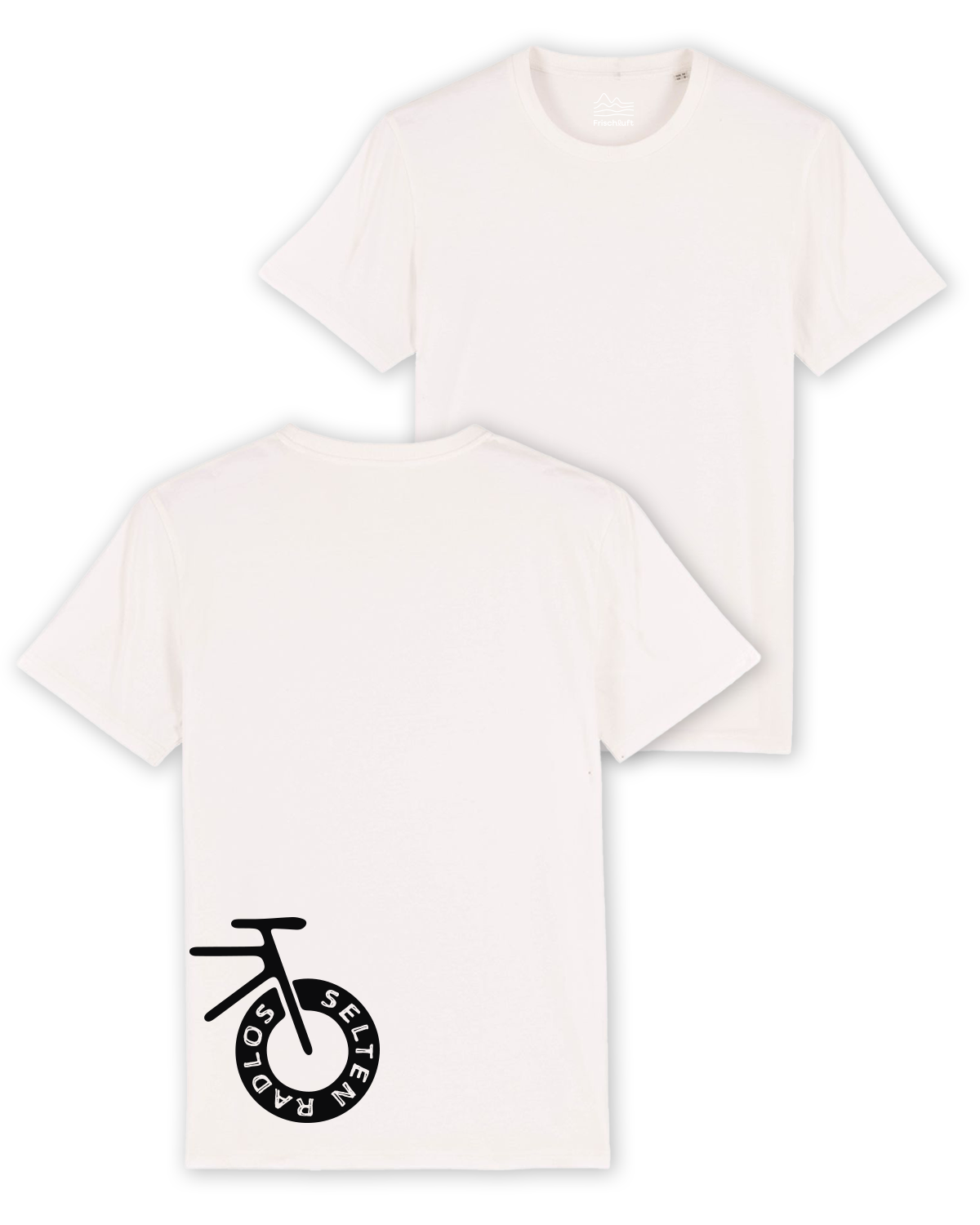 T-Shirt "Selten-Radlos Backprint"