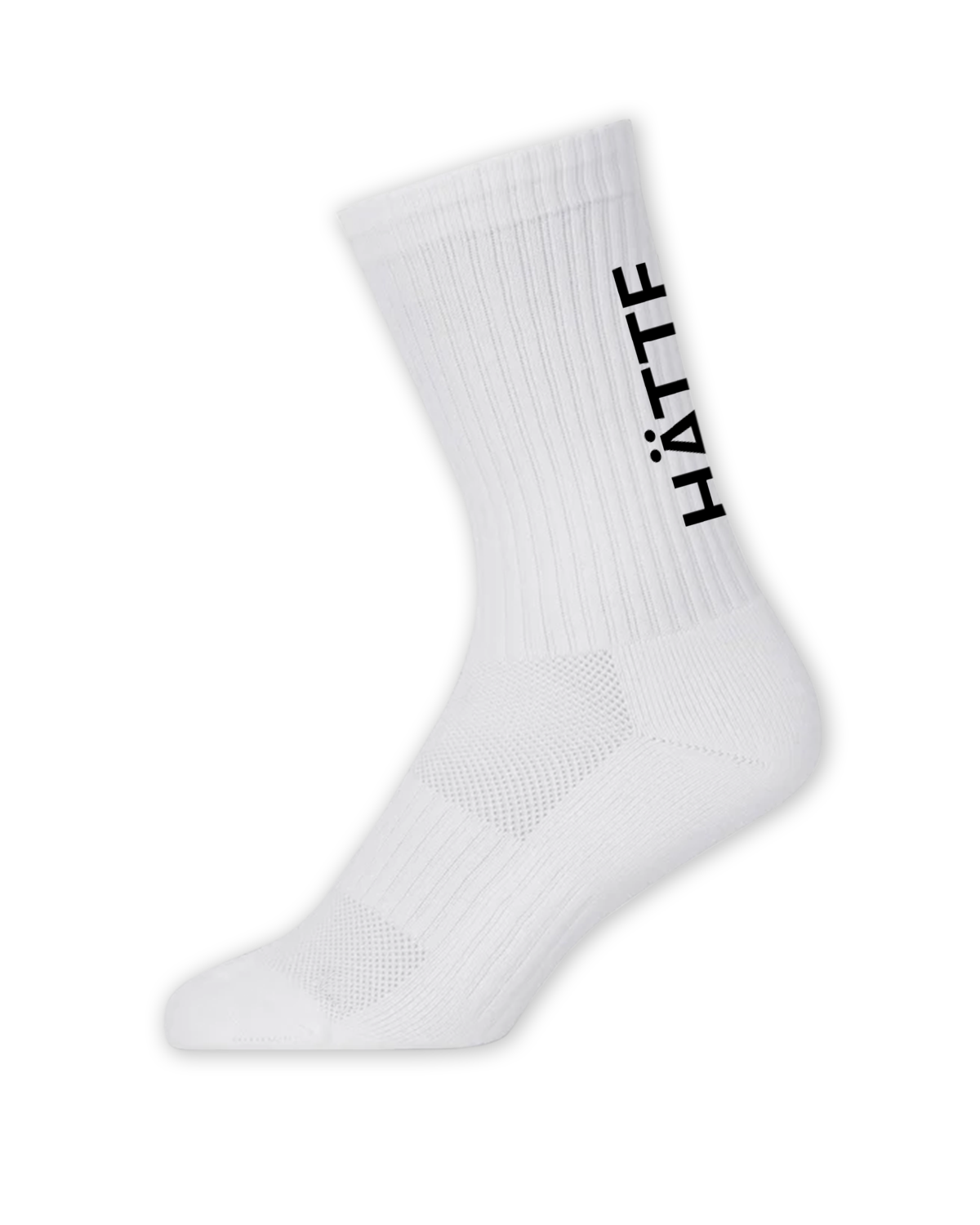Bike-Socken "Hätte Hätte" weiß