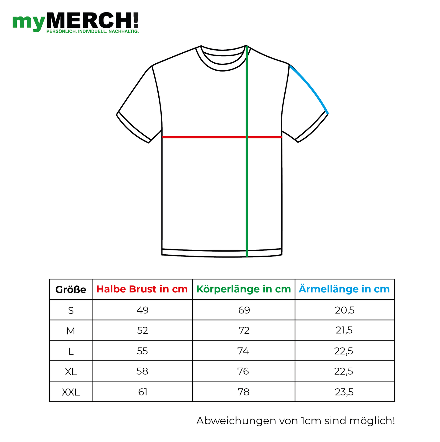 T-Shirt mit Stick: "Mountains are calling"