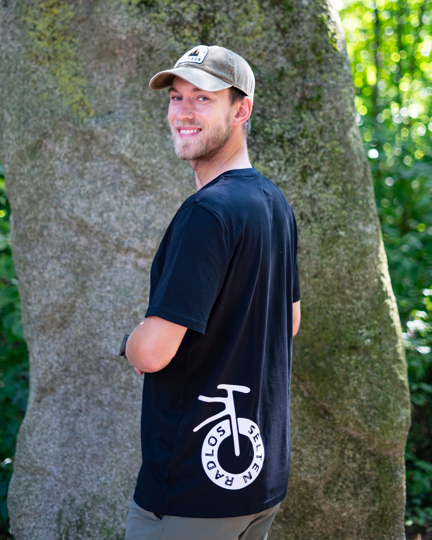 T-Shirt "Selten-Radlos Backprint"