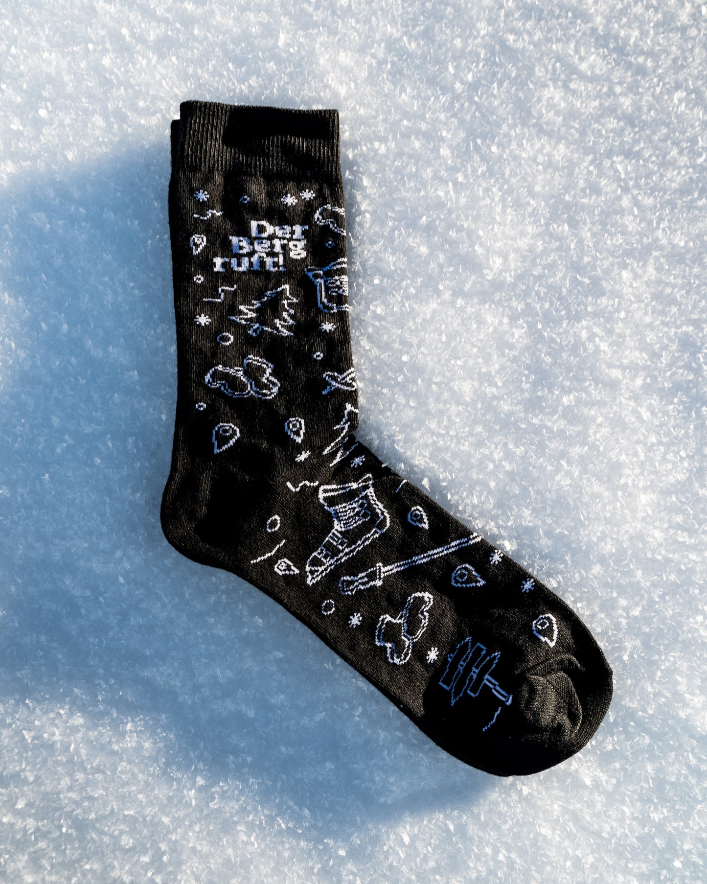 Socke "Der Berg ruft"